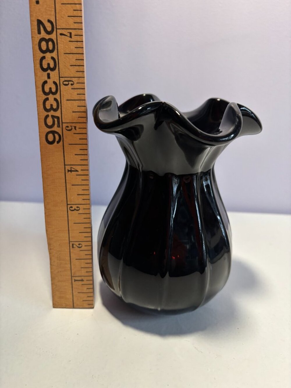 Vintage Amethyst Vase #5 - Picture 3 of 3